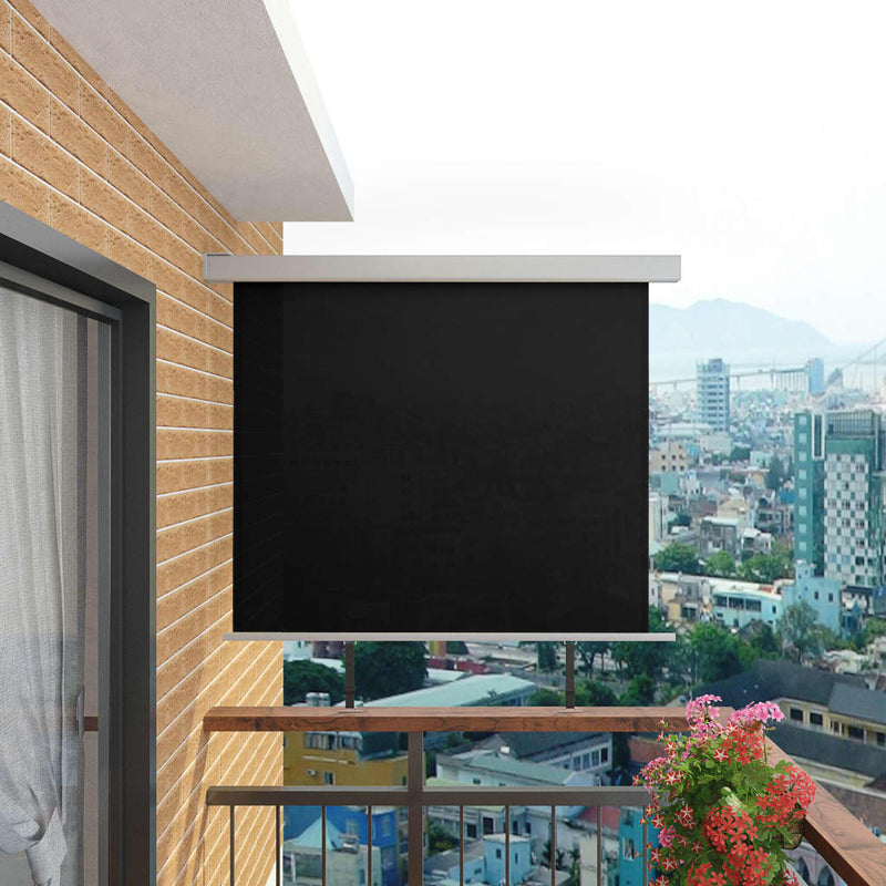 Load image into Gallery viewer, VidaXL Balkonscherm multifunctioneel 150x200 cm zwart
