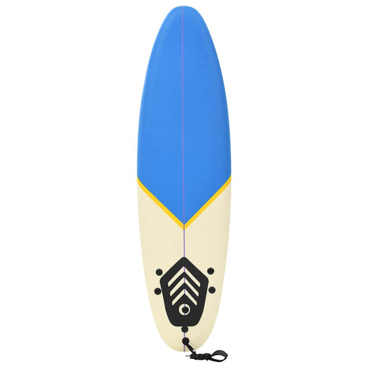 Vidaxl surfplank 170 cm blauw en crème