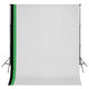 VidaXL Fotostudioset met 3 katoenen achtergronden en frame 3x3 m