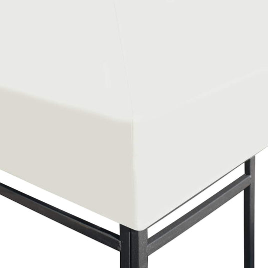 Vidaxl prieeldak 310 g m² 4x3 m crèmewit