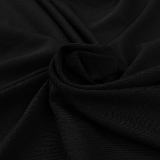 VidaXL Tafelkleden 2 st met rok stretch 120x60,5x74 cm zwart