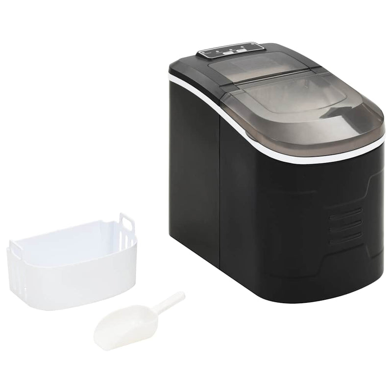 Load image into Gallery viewer, Vidaxl ijsblokjesmachine 2,4 l 15 kg 24 u zwart
