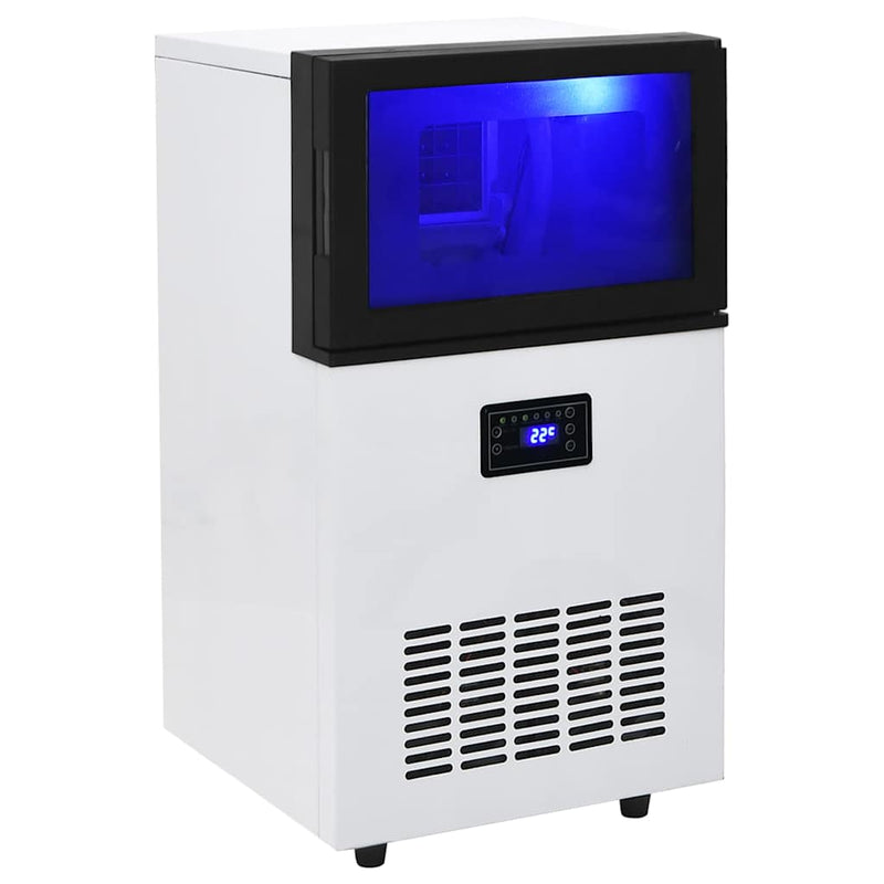 Load image into Gallery viewer, Vidaxl ijsblokjesmachine 45 kg 24 u zwart
