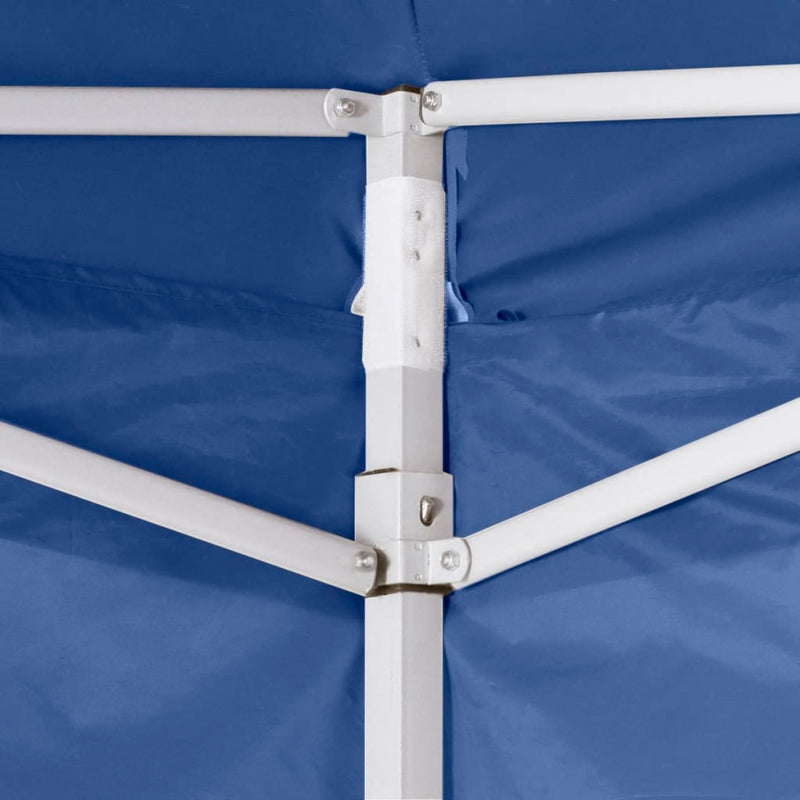 Load image into Gallery viewer, Vidaxl vouwtent met 2 wanden 3x3 m blauw
