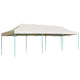 VidaXL Vouwtent pop-up 3x9 m crème