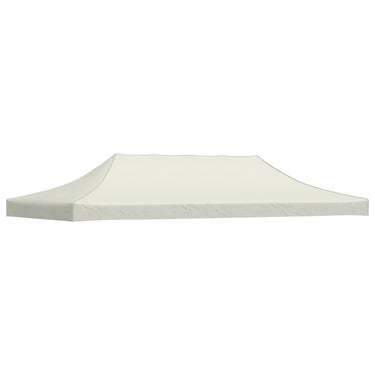 Vidaxl partytentdak 3x6 m crème