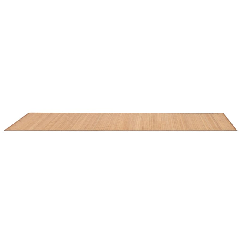 Load image into Gallery viewer, Vidaxl tapijt 80x300 cm bamboe bruin
