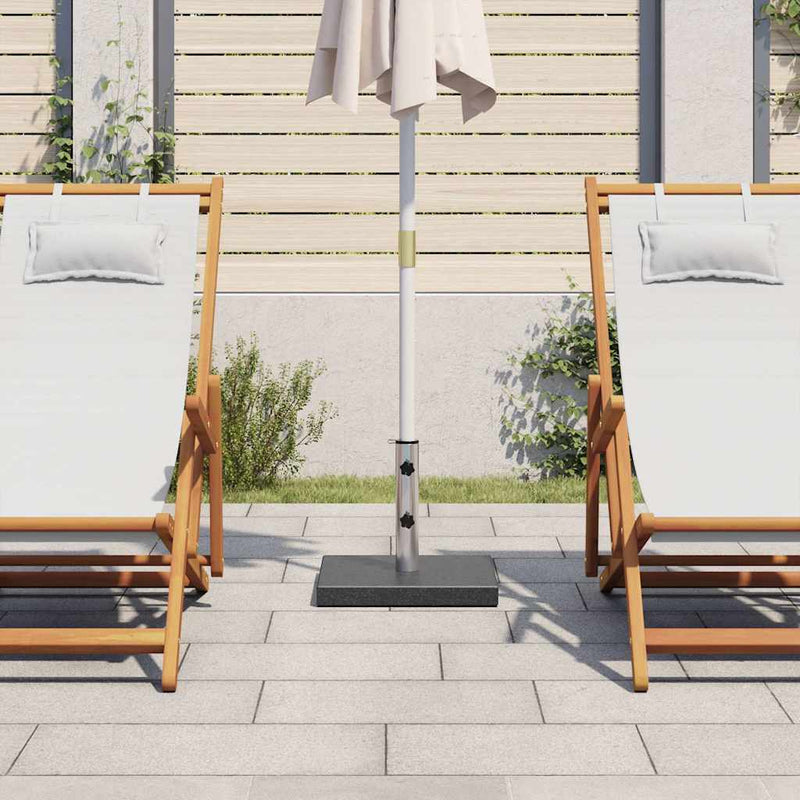 Load image into Gallery viewer, Vidaxl parasolvoet vierkant 20 kg graniet zwart
