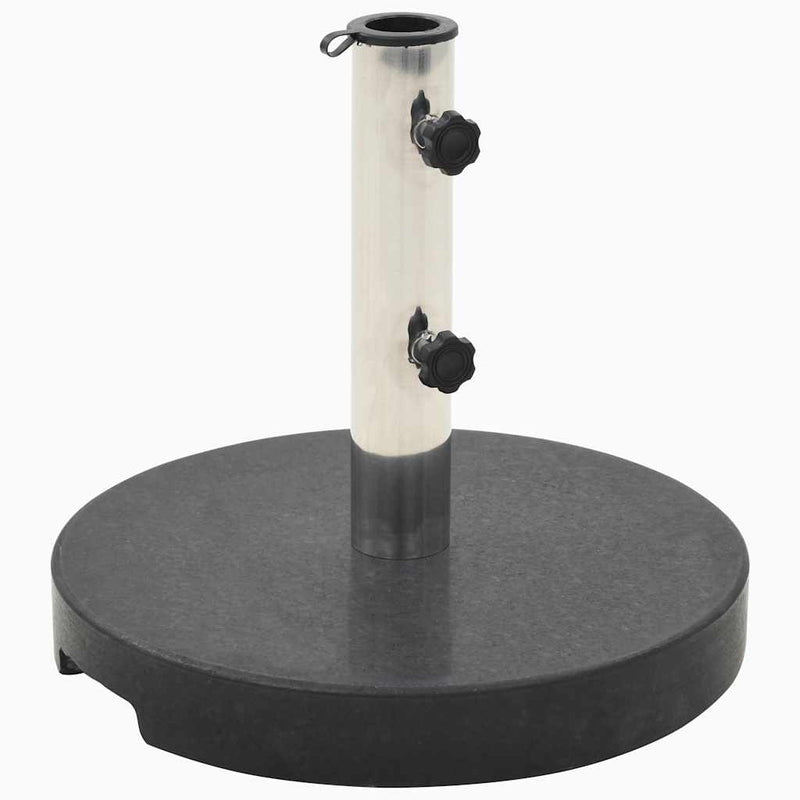 Load image into Gallery viewer, Vidaxl parasolvoet rond 20 kg graniet zwart
