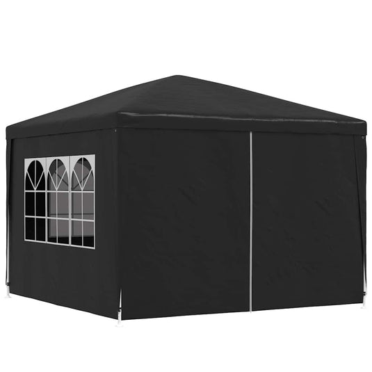 Vidaxl partytent 3x3 m antracietkleurig
