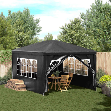 Vidaxl partytent 3x4 m antraciet
