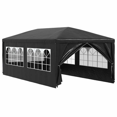 Vidaxl partytent 3x6 m antraciet