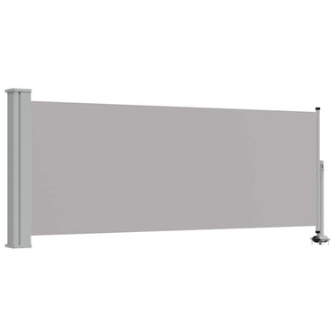Vidaxl tuinscherm uittrekbaar 100x300 cm grijs