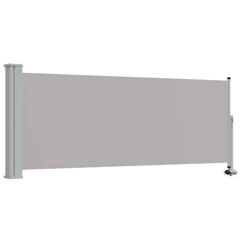 Load image into Gallery viewer, Vidaxl tuinscherm uittrekbaar 100x300 cm grijs
