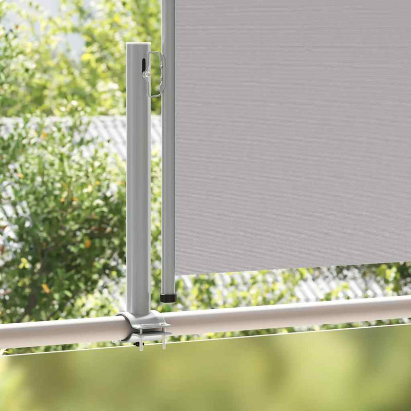 Load image into Gallery viewer, Vidaxl tuinscherm uittrekbaar 100x300 cm grijs
