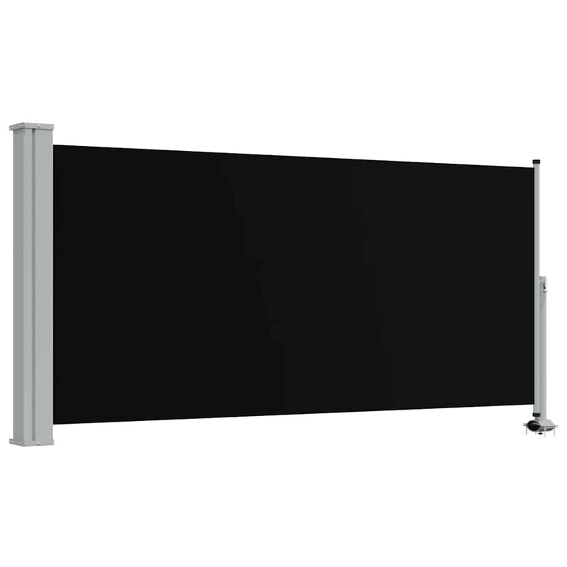Load image into Gallery viewer, Vidaxl tuinscherm uittrekbaar 120x300 cm zwart
