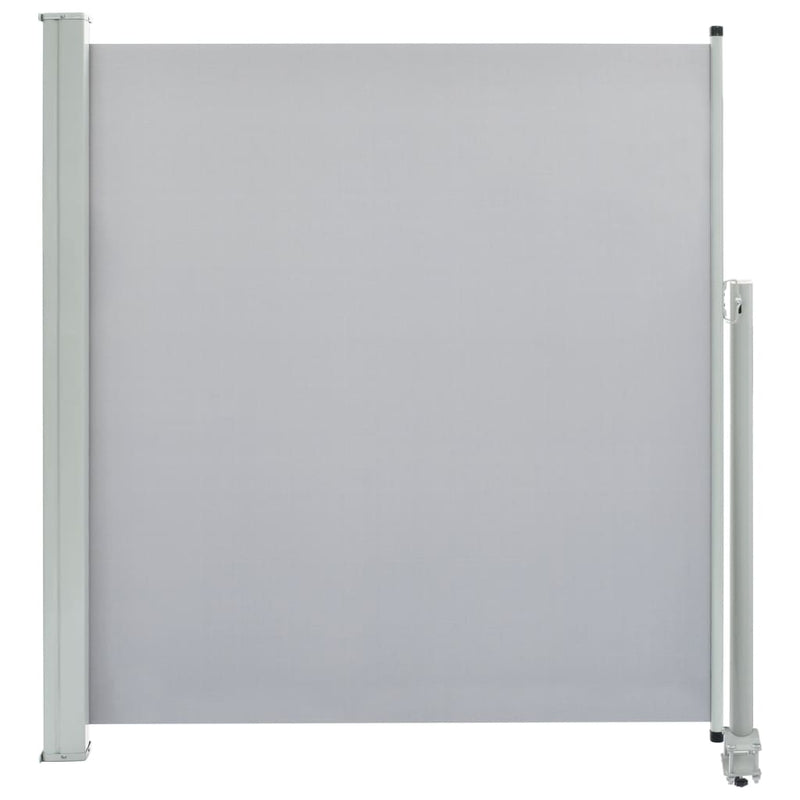 Load image into Gallery viewer, Vidaxl tuinscherm uittrekbaar 140x300 cm grijs
