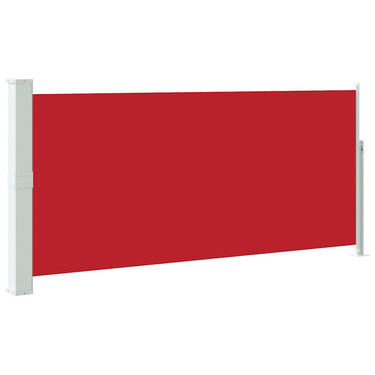 Vidaxl windscherm uittrekbaar 140x300 cm rood