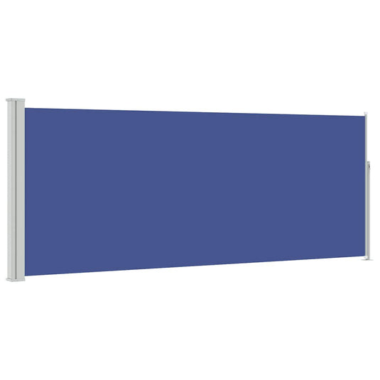 Vidaxl windscherm uittrekbaar 120x300 cm blauw