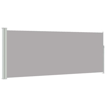 Vidaxl windscherm uittrekbaar 120x300 cm grijs