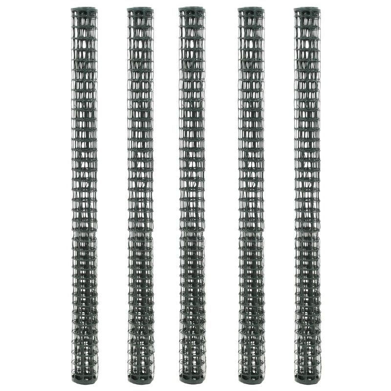 Load image into Gallery viewer, Vidaxl tuinhekken gaas 5 st 1x1,2 m hdpe groen
