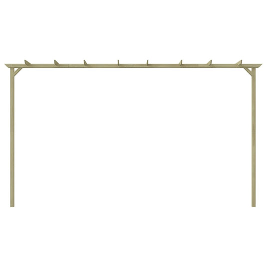 VidaXL Pergola 360x200x60 cm geïmpregneerd grenenhout