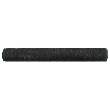Vidaxl tennisscherm 1x25 m hdpe zwart