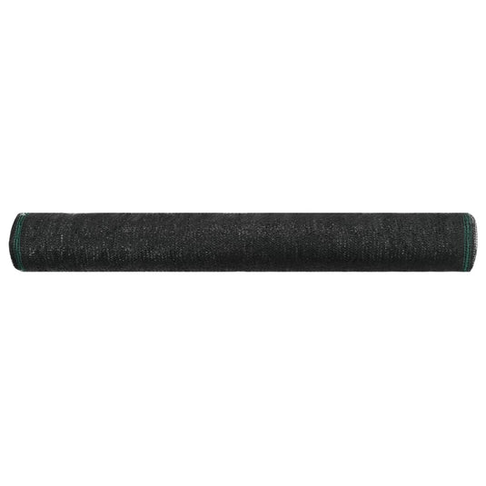 Vidaxl tennisscherm 1,4x50 m hdpe zwart
