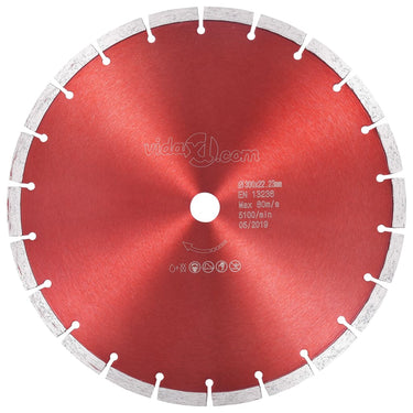 Vidaxl diamantzaagblad 300 mm staal