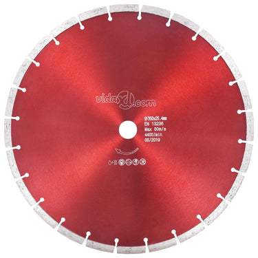 Vidaxl diamantzaagblad 350 mm staal