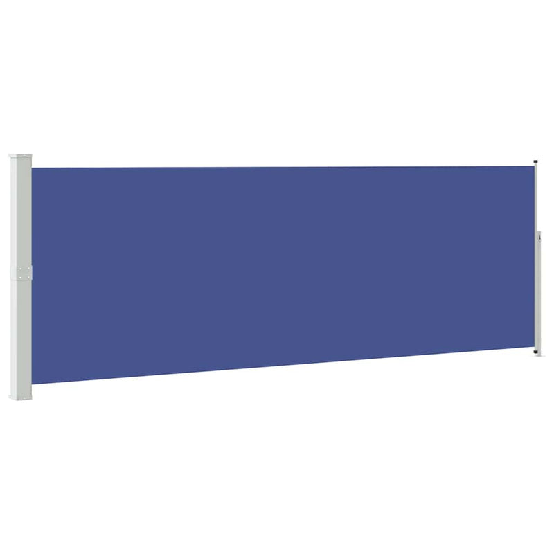 Load image into Gallery viewer, Vidaxl windscherm uittrekbaar 160x500 cm blauw
