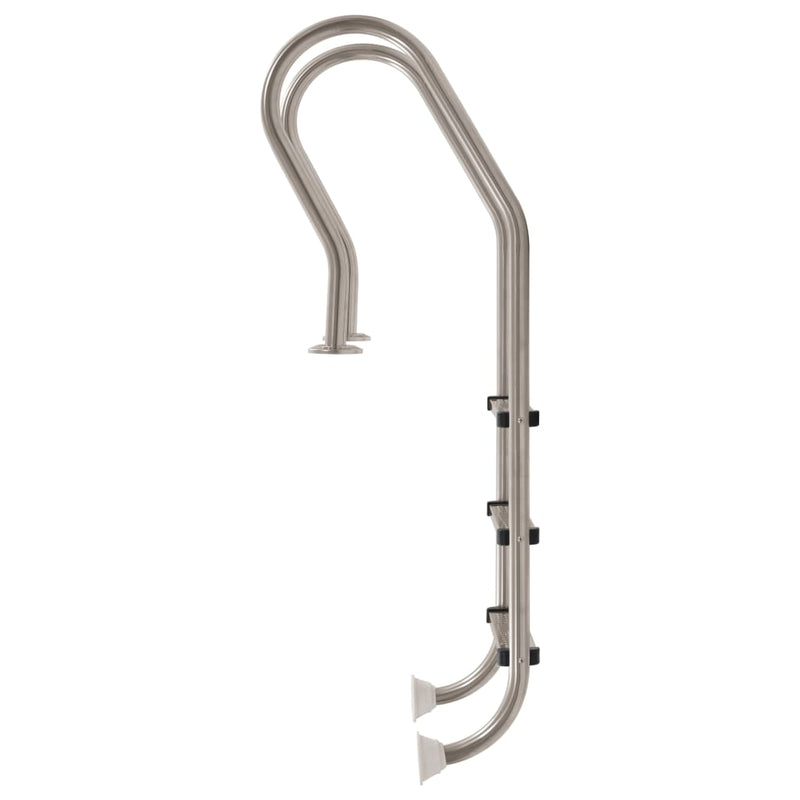Load image into Gallery viewer, VidaXL Zwembadladder met 3 sporten 120 cm roestvrij staal 304
