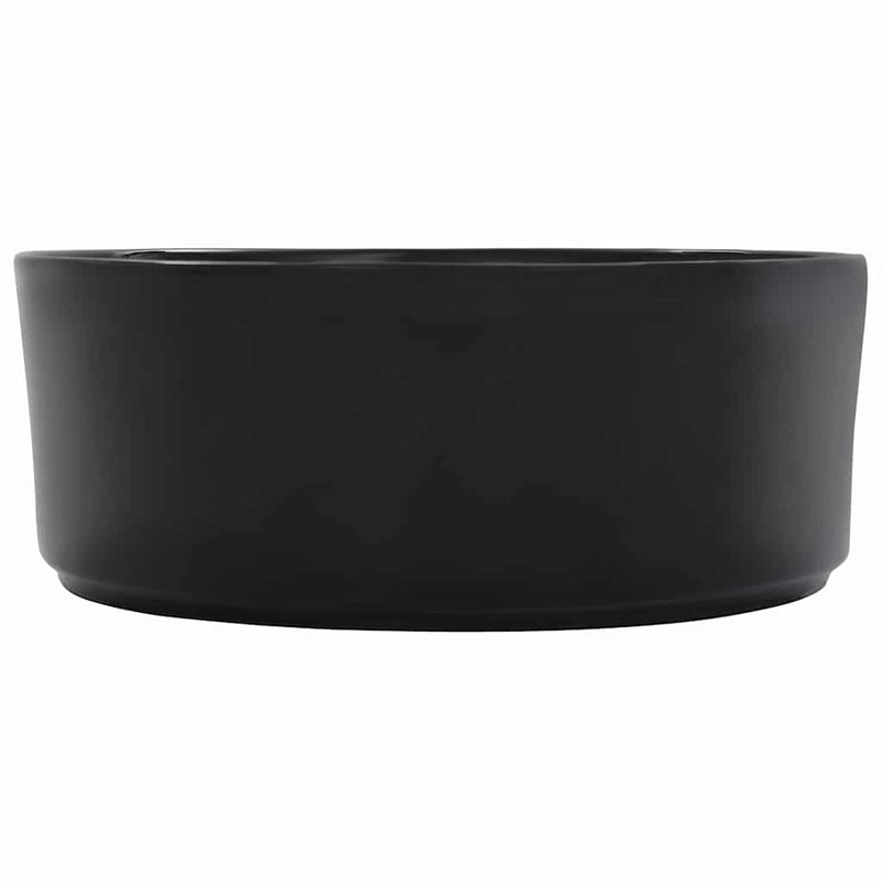 Load image into Gallery viewer, Vidaxl wastafel 36x14 cm keramiek zwart
