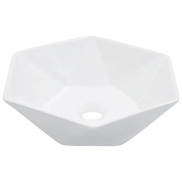 Vidaxl wastafel 41x36,5x12 cm keramiek wit