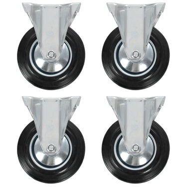 Vidaxl vaste wielen 4 st 160 mm