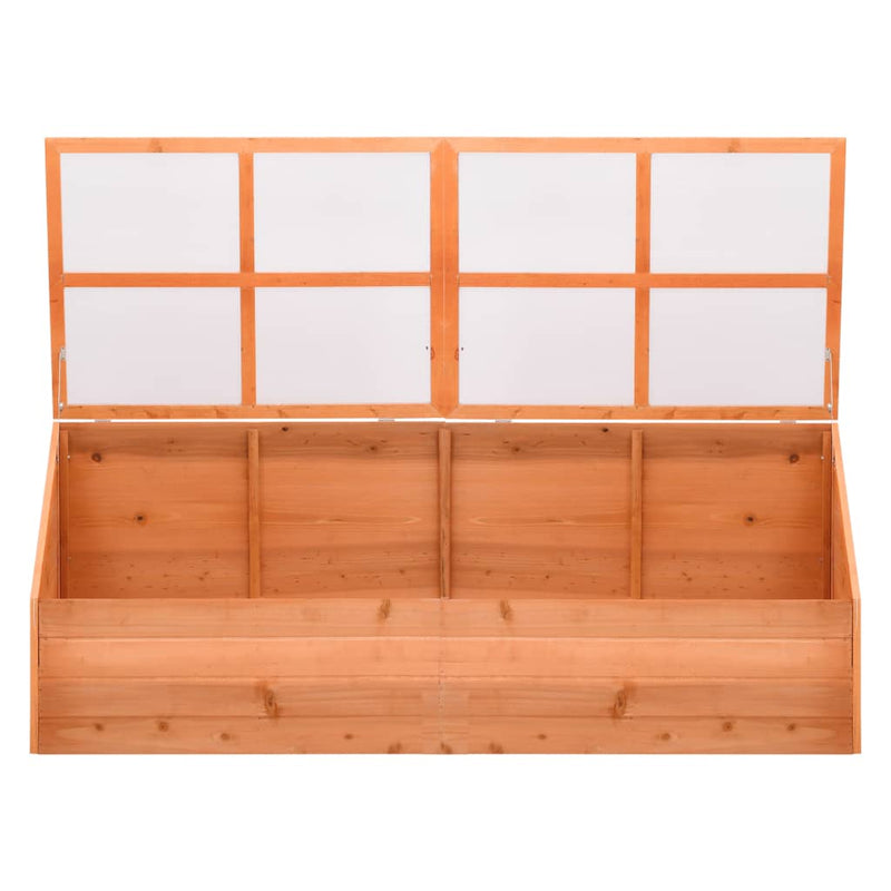 Load image into Gallery viewer, Vidaxl tuinkas 180x57x62 cm hout
