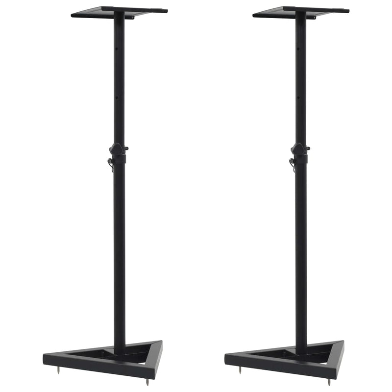 Load image into Gallery viewer, Vidaxl monitorspeakerstandaards 2 st staal zwart
