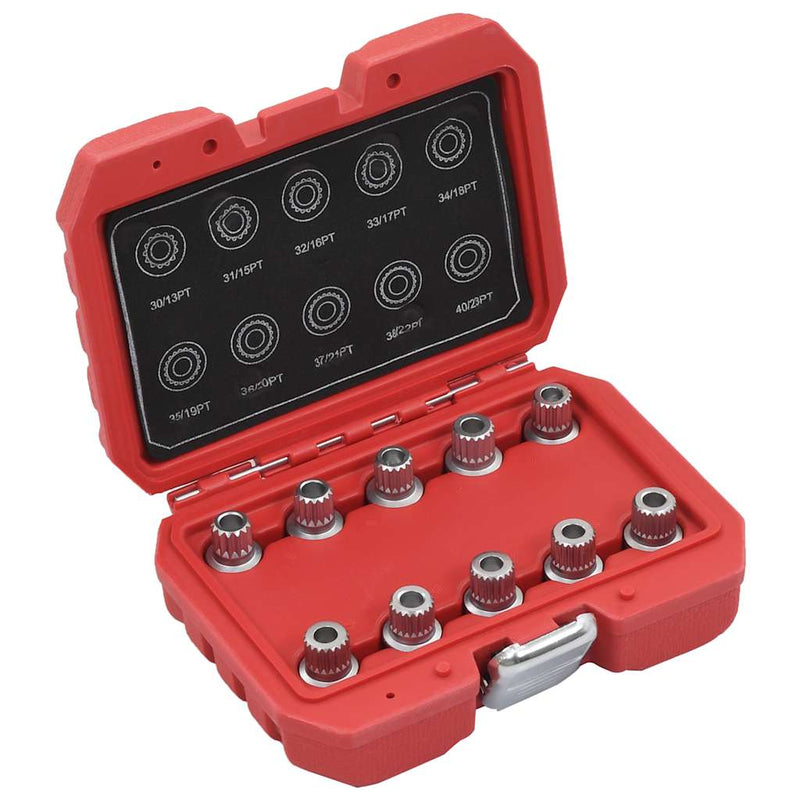 Load image into Gallery viewer, Vidaxl 10-delige wielborgmoersleutelset voor bmw
