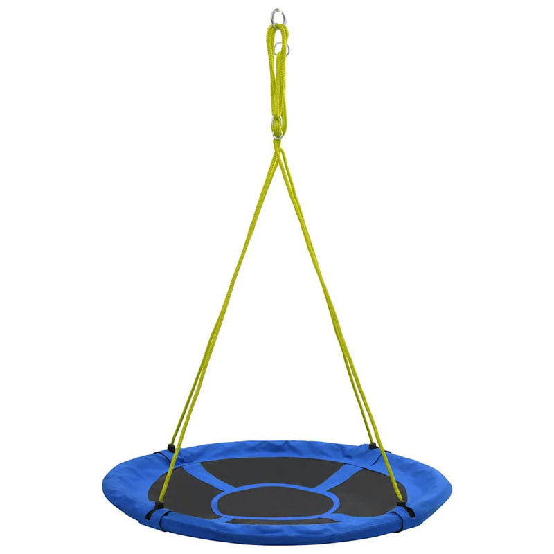 Load image into Gallery viewer, Vidaxl schommel 100 kg 110 cm blauw
