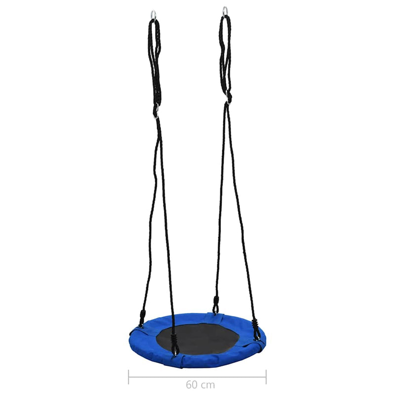 Load image into Gallery viewer, Vidaxl schommel 100 kg 60 cm blauw
