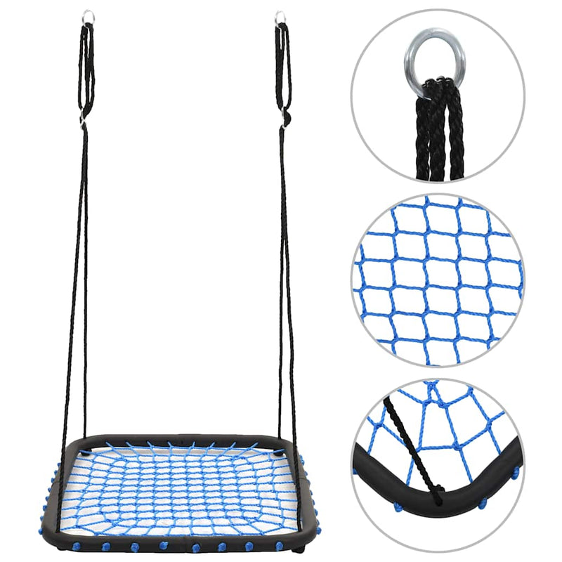 Load image into Gallery viewer, Vidaxl schommel 200 kg 104x76 cm blauw

