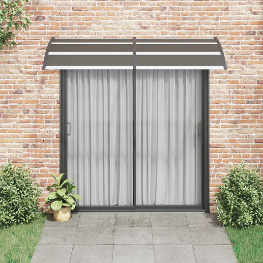 Vidaxl deurluifel 240x100 cm pc zwart
