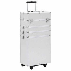 Vidaxl make-up trolley aluminium zilverkleurig