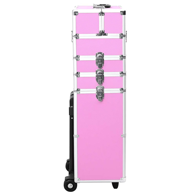 Load image into Gallery viewer, Vidaxl make-up trolley aluminium roze

