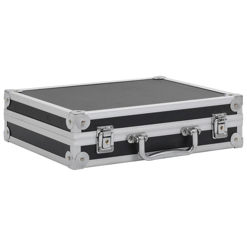 Load image into Gallery viewer, Vidaxl wapenkoffer aluminium abs zwart
