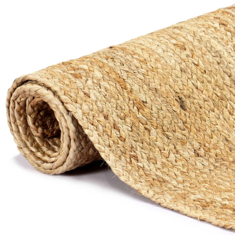 Load image into Gallery viewer, Vidaxl vloerkleed handgemaakt 80x160 cm jute naturel
