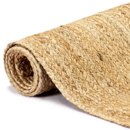 Vidaxl vloerkleed handgemaakt 80x160 cm jute naturel