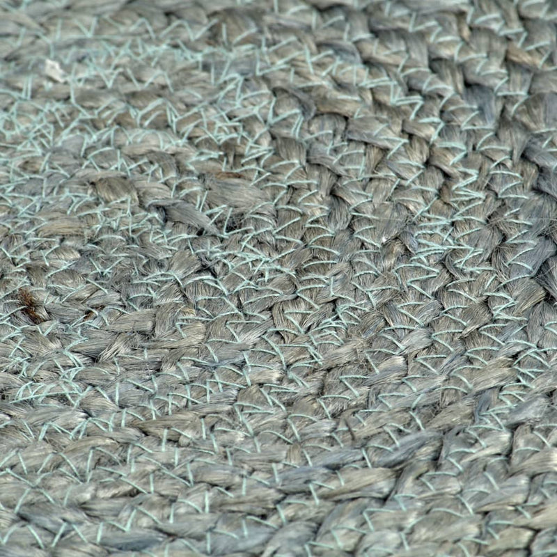 Load image into Gallery viewer, VidaXL Placemats 6 st rond 38 cm jute olijfgroen
