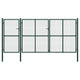 VidaXL Poort 400x175 cm staal groen