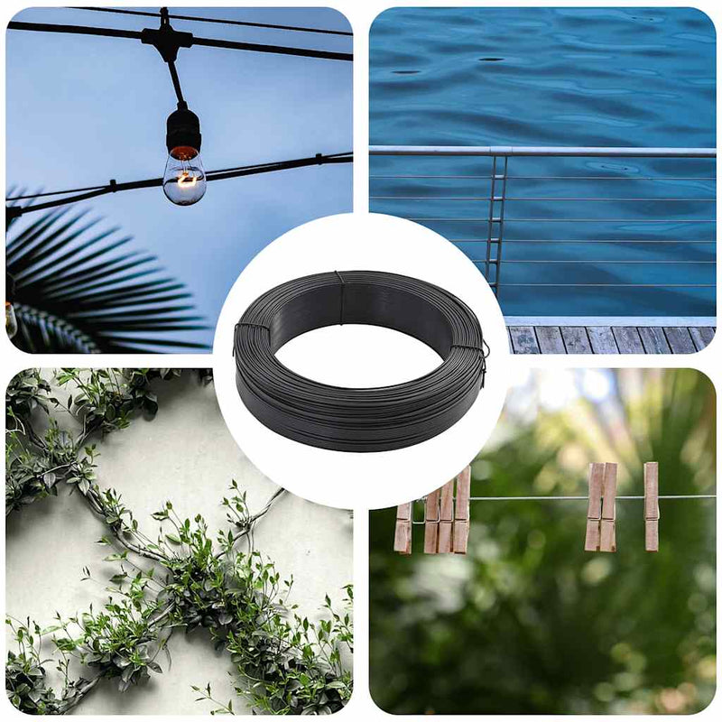 Load image into Gallery viewer, Vidaxl hekbinddraad 250 m 1,4 2 mm staal antraciet
